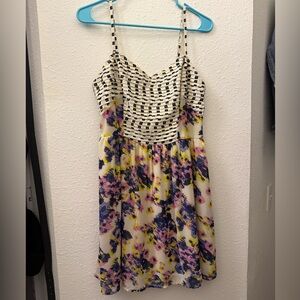 Bar III Floral Dress